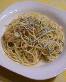 como hacer espaguetis con gulas y congrio