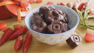 Como hacer Chocolates con chile